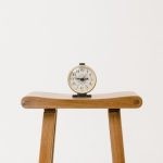 Budget Fashion - brown wooden table clock at 10 10