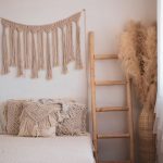 Budget Home Decor - a bed with a ladder and a ladder