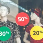 Clearance Sale - two male and female mannequin wearing clothes